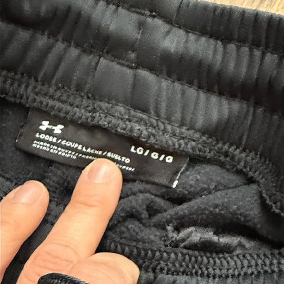 Under Armour Men's Black and Navy Jogger Sweatpants Trio - Picture 2 of 6